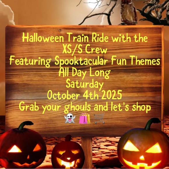 XS/S Halloween Ride 🚂 10/4/25 - Picture 1 of 7